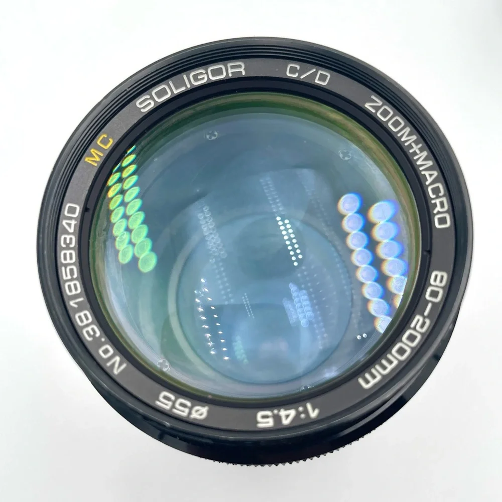 Soligor C/D Zoom + Macro 80-200mm 1:4.5 No.381858340 Camera Lens